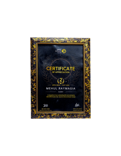 Certificate Oppo - 5