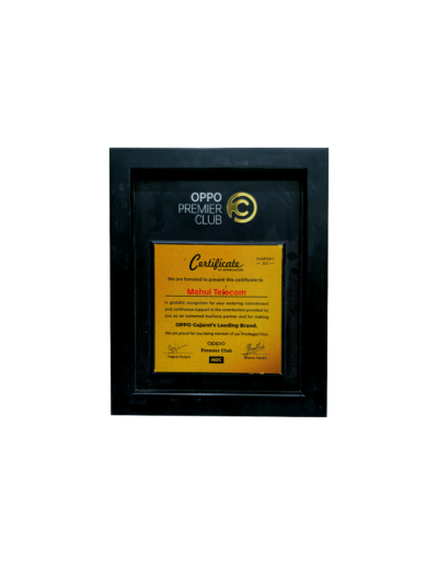 Certificate Oppo - 6