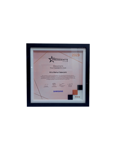 Certificate Samsung - 3